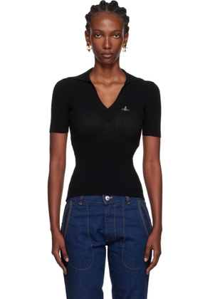 Vivienne Westwood Black Marina Polo