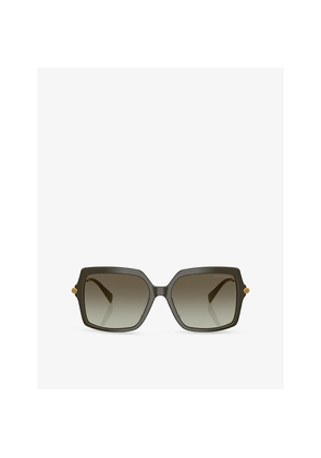 Michael Kors Mk2247U Square-Frame Acetate Sunglasses