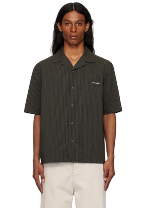 Maison Kitsuné Black Resort Shirt