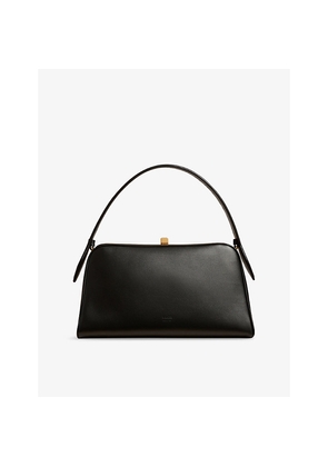 Womens Khaite Cate Leather Shoulder Bag