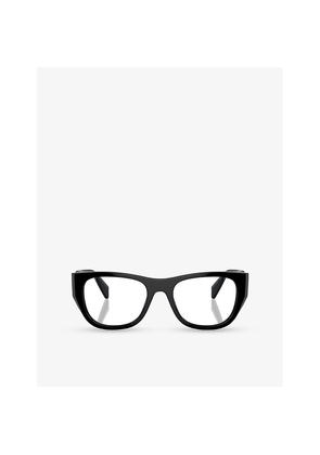 Prada Pr A18V Irregular-Frame Acetate Glasses