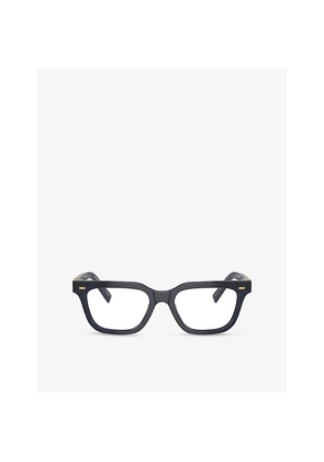 Miu Miu Mu 07Xv Rectangular-Frame Acetate Optical Glasses