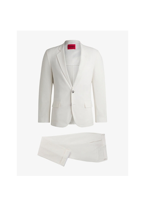 Mens Hugo Slim-Fit Single-Breasted Woven Suit