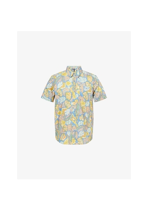 Mens Patagonia Go-To Printed Cotton-Blend Shirt