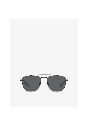 Saint Laurent Ys000566 SL 665 Pilot-Frame Metal Sunglasses