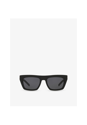 Saint Laurent Ys000582 SL M131 Rectangle-Frame Acetate Sunglasses
