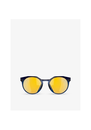 Womens Oakley Oo9242 Round-Frame Acetate Sunglasses