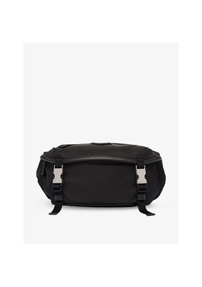 Mens Prada Re-Nylon Leather and Recycled-Nylon Shoulder Bag