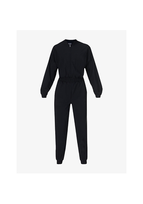Womens Sweaty Betty Explorer Relaxed-Fit Stretch-Woven Jumpsuit