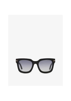 Womens Tom Ford Tr001843 Leigh Square-Frame Acetate Sunglasses