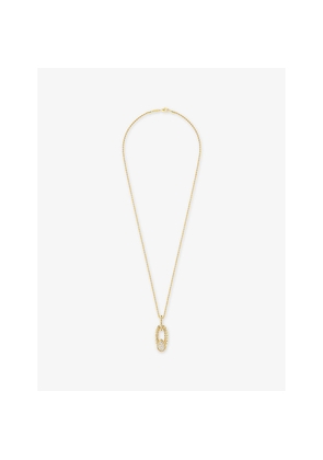Womens Boucheron Serpent Bohème 18ct Yellow-Gold and 0.32ct Brilliant-Cut Diamond Pendant Necklace