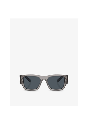 Womens Prada Pr 10Zs Square-Frame Acetate Sunglasses