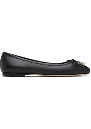 Jimmy Choo Black Elme Ballerina Flats