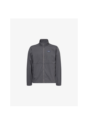 Mens Patagonia Nomader Branded-Patch Cotton-Blend Jacket