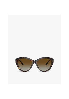 Womens Jimmy Choo Jc5007 Phantos-Frame Acetate Sunglasses