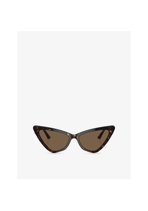Womens Jimmy Choo Jc5008 Cat-Eye Acetate Sunglasses