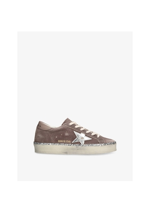 Womens Golden Goose Hi Star 55631 Suede Low-Top Trainers