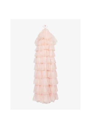 Womens Pretty Lavish Carri Tulle Maxi Dress