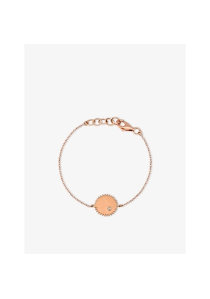 Womens La Maison Couture Selda Jewellery Catch You Full Circle 14ct Rose-Gold and 0.02ct Diamond Bracelet