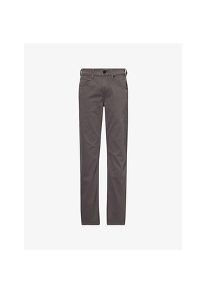Mens 7 For All Mankind Slimmy Lux Performance Chino Tapered-Leg Stretch-Cotton Blend Trousers