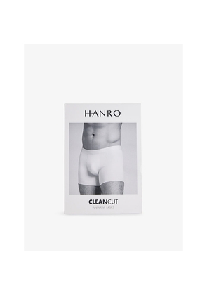 Mens Hanro Clean Cut Seamless Stretch-Modal Boxers