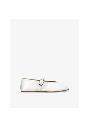 Womens Le Monde Beryl Stella Single-Strap Satin Pumps