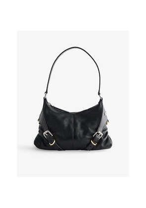 Womens Givenchy Voyou Harness Medium Leather Shoulder Bag