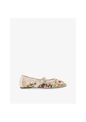 Womens KG Kurt Geiger Nina Embroidered Mesh Pumps