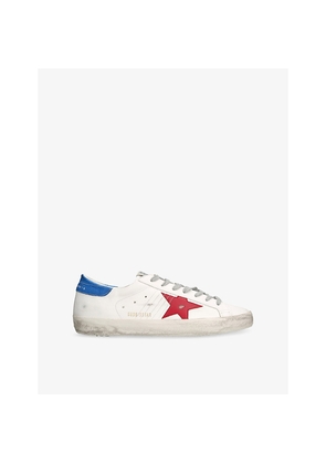 Mens Golden Goose Superstar Bio Leather Low-Top Trainers