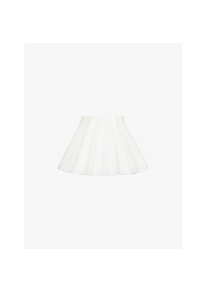 Womens House of CB Celia Bloomer Stretch-Cotton Mini Skirt