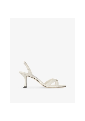 Womens Jimmy Choo Elsy 70 Leather Heeled Sandals