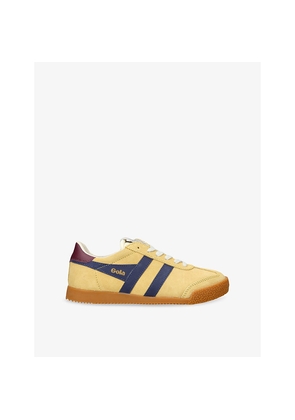 Womens Gola Elan Suede Low-Top Trainers