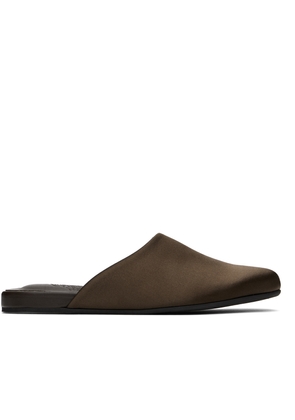 Ancient Greek Sandals Brown 'The Slipper' Slippers