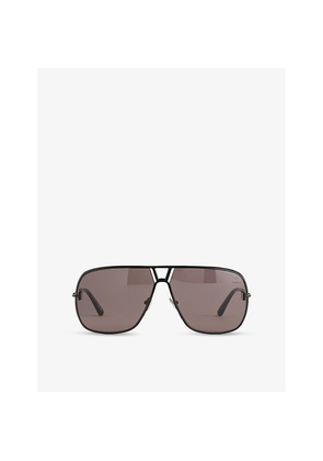 Mens Tom Ford Tf1204 Stavros Pilot-Frame Metal Sunglasses