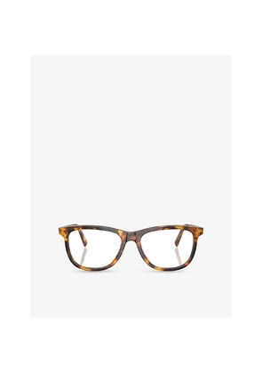 Miu Miu Mu 01Wv Square-Frame Acetate Eyeglasses