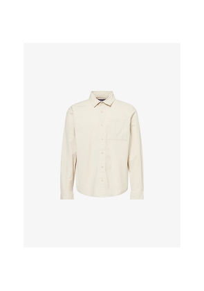 Mens Patagonia Nomader Patch-Pocket Cotton-Blend Shirt