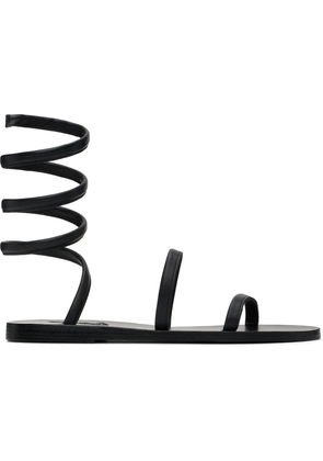 Ancient Greek Sandals Black Ofis Sandals