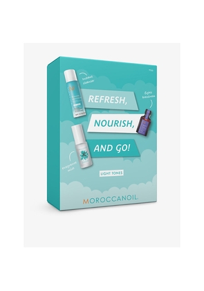Moroccanoil Refresh, Nourish, and Go! (Light Tones) Set