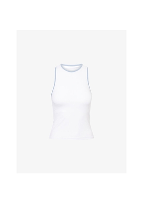 Womens Varley Agneta Performance Stretch-Woven Top