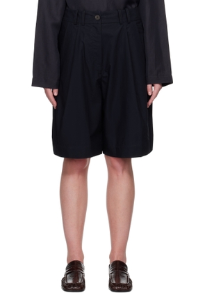 Studio Nicholson Navy Cito Shorts