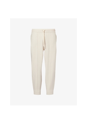 Mens Paige Gowan Ribbed-Cuffs Knitted Jogging Bottoms