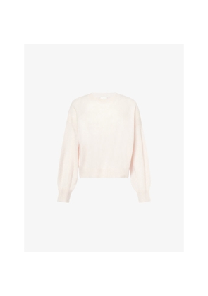 Womens Le Kasha Regular-Fit Round-Neck Cashmere-Knit Jumper