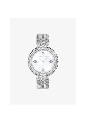 Boucheron Serpent Bohème Stainless Steel and 1.21ct Diamond Quartz Watch