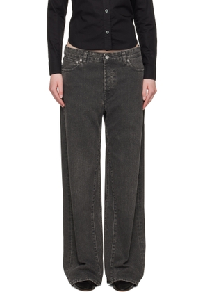 OUR LEGACY Black Treble Cut Jeans