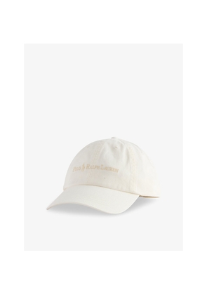 Womens Polo Ralph Lauren Logo-Embroidered Cotton Cap