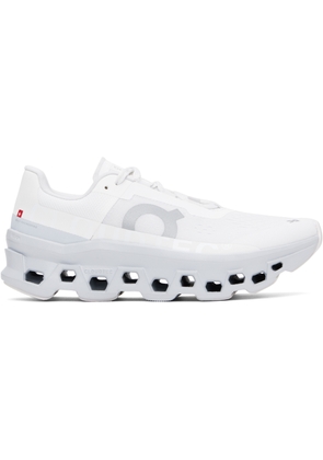 On White Cloudmonster Sneakers