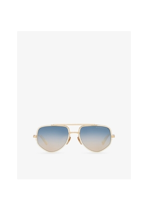 Dita D4000467 Pilot-Frame Acetate Sunglasses