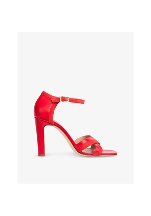 Womens LK Bennett Lennon Heeled Leather Sandals