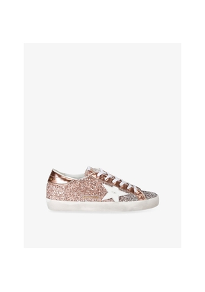 Womens Golden Goose Super-Star Exclusive 1 Leather Low-Top Trainers