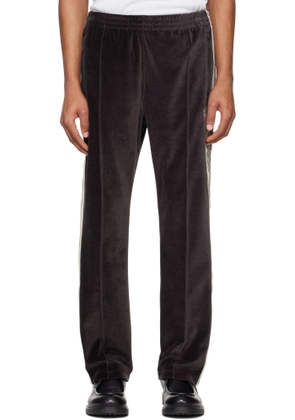 NEEDLES Black Narrow Track Pants